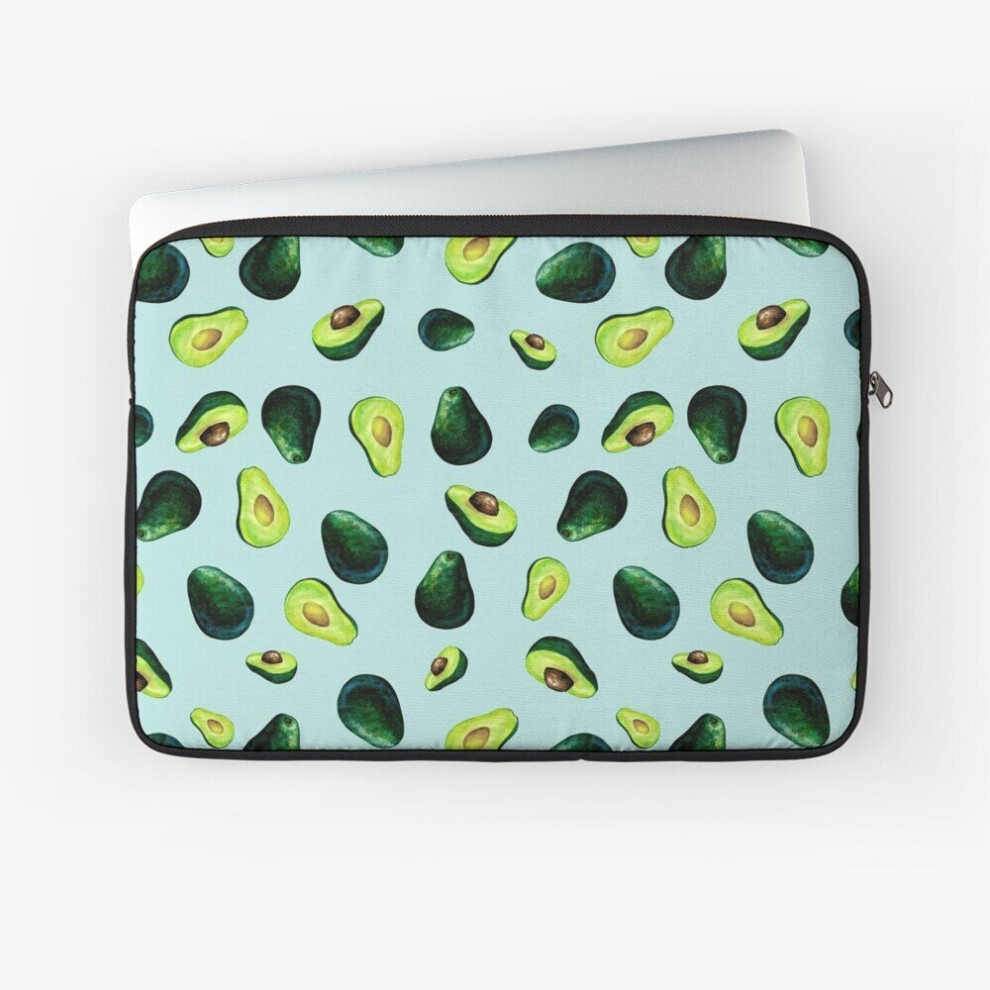 Laptop Sleeve Avocado Pattern 10 12 13 15 17 Inch Case Notebook Tablet Carrying Bag Cover 7802738443691