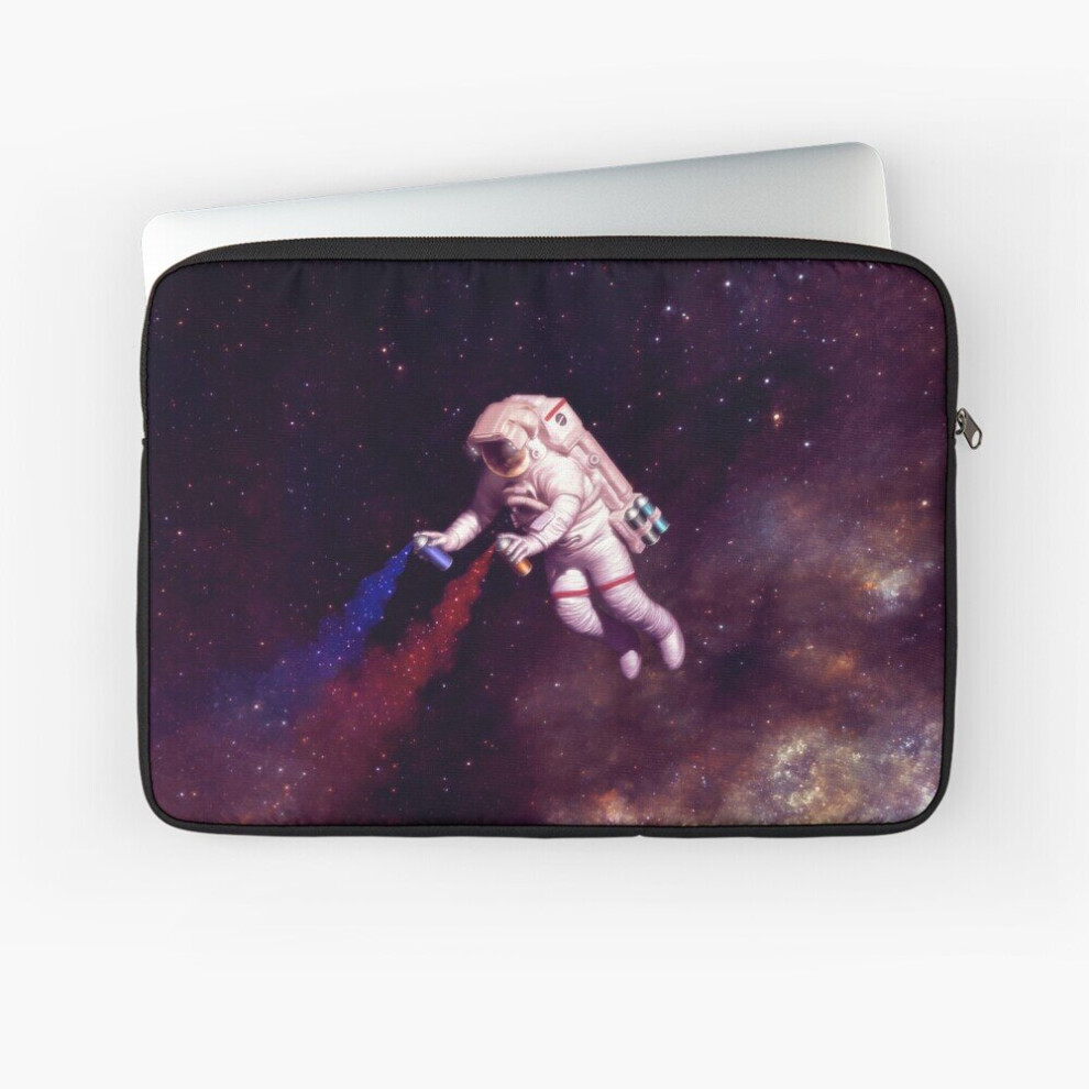 Laptop Sleeve Shooting Stars - The Astronaut Artist 10 12 13 15 17 Inch Case Notebook Tablet Carrying Bag Cover 7802738418187