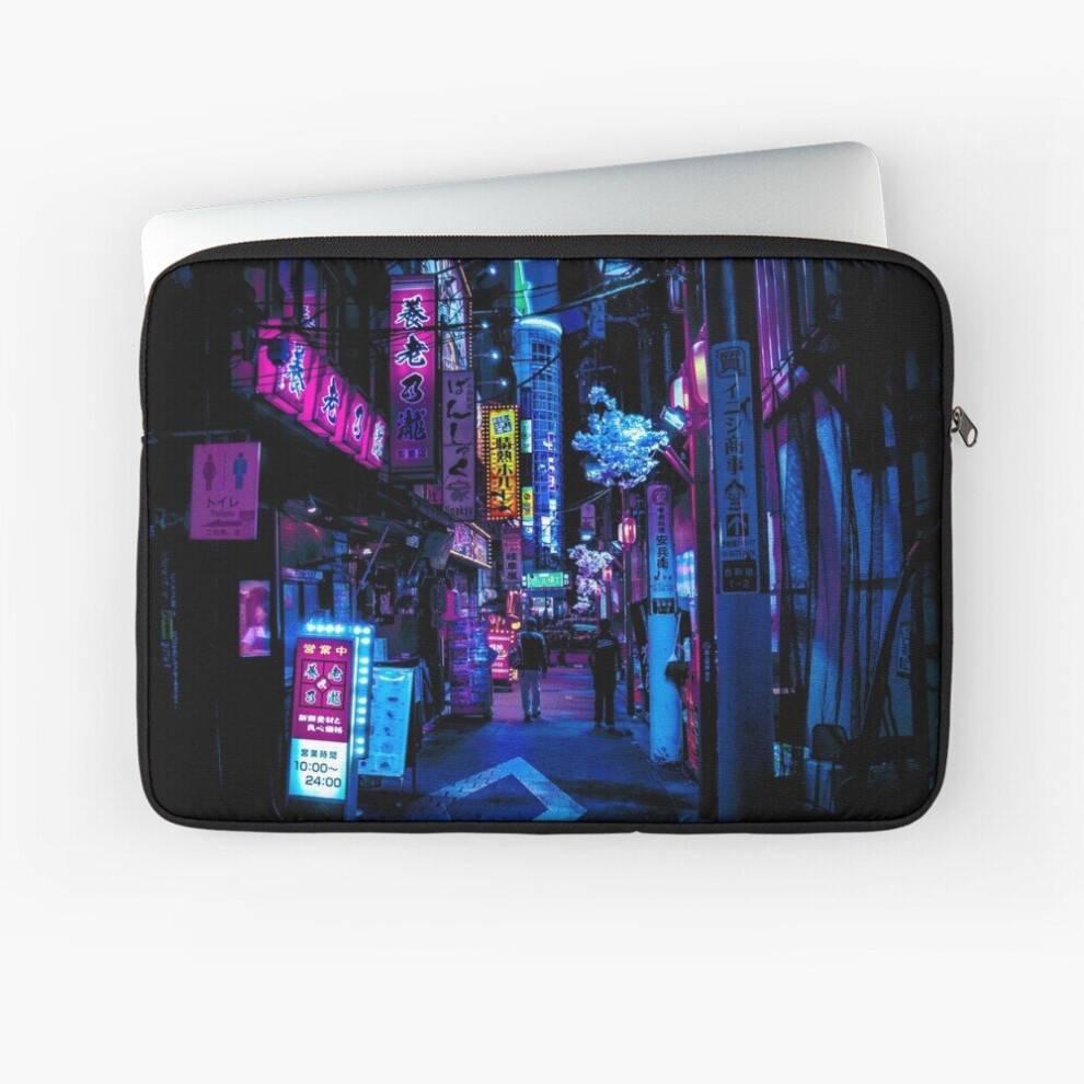 Laptop Sleeve Tokyo Alleys 10 12 13 15 17 Inch Case Notebook Tablet Carrying Bag Cover Blue 7802738415049