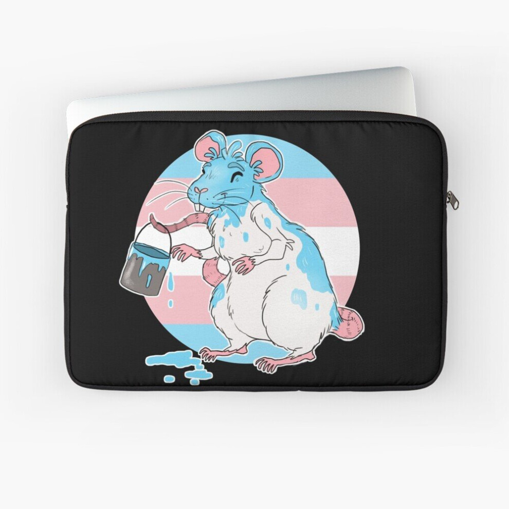 Laptop Sleeve Trans Pride Rat 10 12 13 15 17 Inch Case Notebook Tablet Carrying Bag Cover 7802738497496