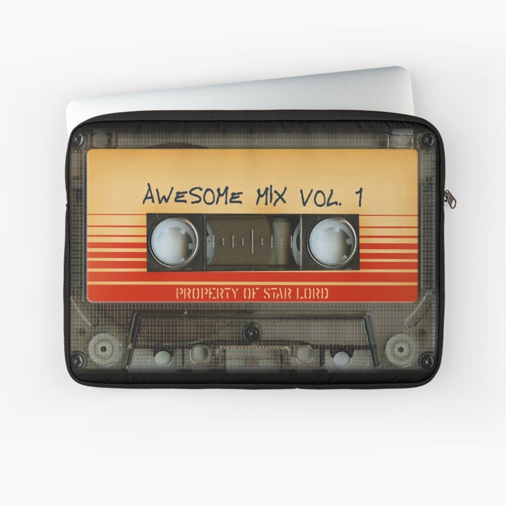 Laptop Sleeve Awesome Transparent Mix Cassette Tape Volume 1 10 12 13 15 17 Inch Case Notebook Tablet Carrying Bag Cover 7802738412512