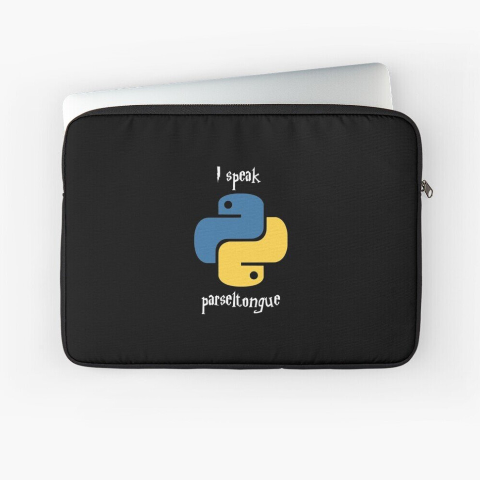 Laptop Sleeve Python = Parseltongue 10 12 13 15 17 Inch Case Notebook Tablet Carrying Bag Cover 7802738451344