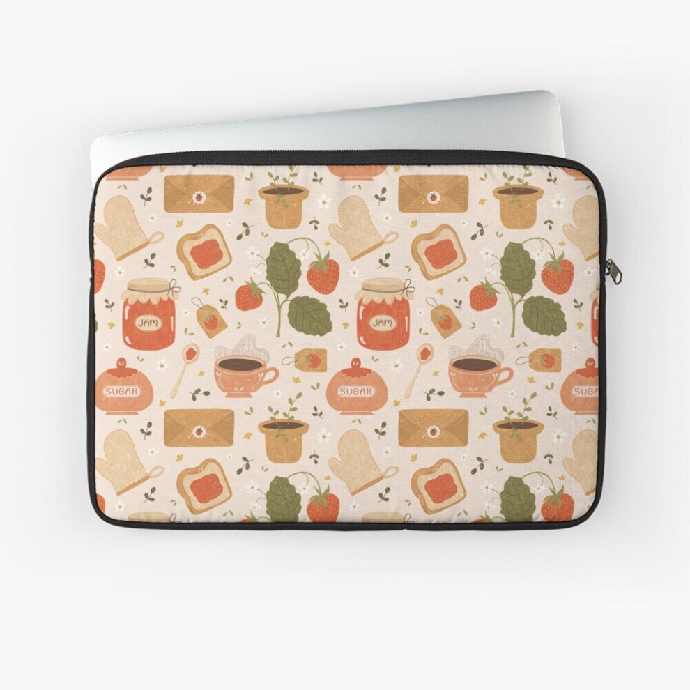 Laptop Sleeve Strawberry Jam 10 12 13 15 17 Inch Case Notebook Tablet Carrying Bag Cover 7802738503821