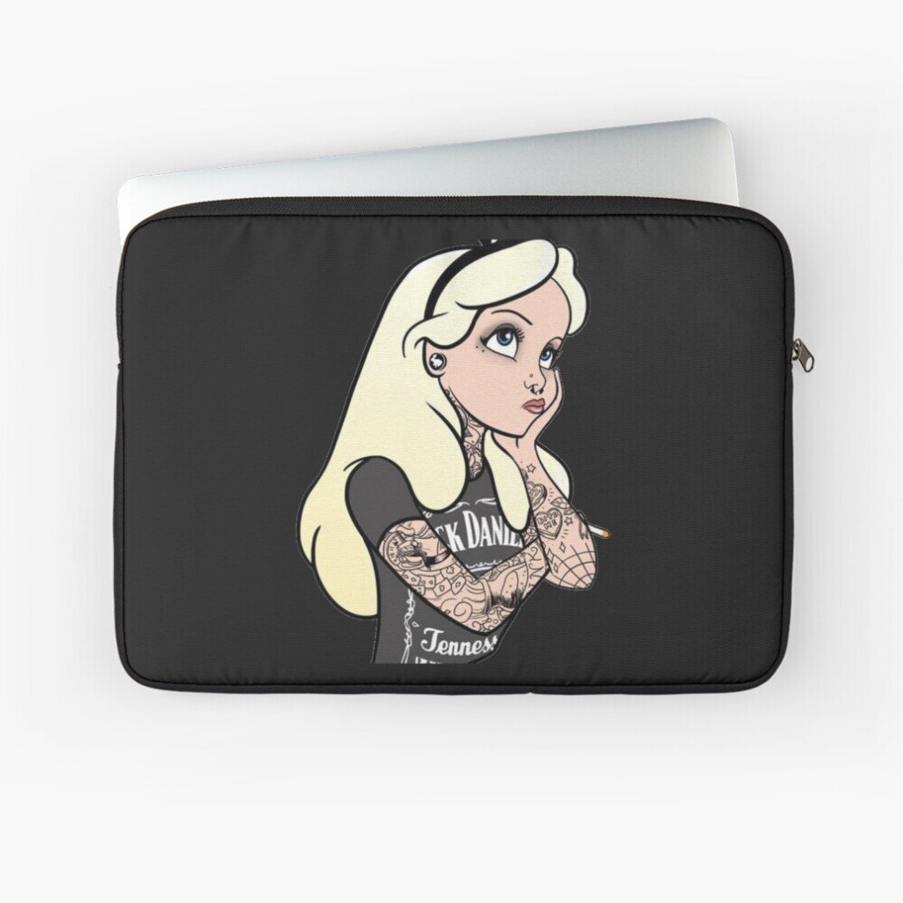 Laptop Sleeve Alice Punk In Wonderland 10 12 13 15 17 Inch Case Notebook Tablet Carrying Bag Cover 7802738500479