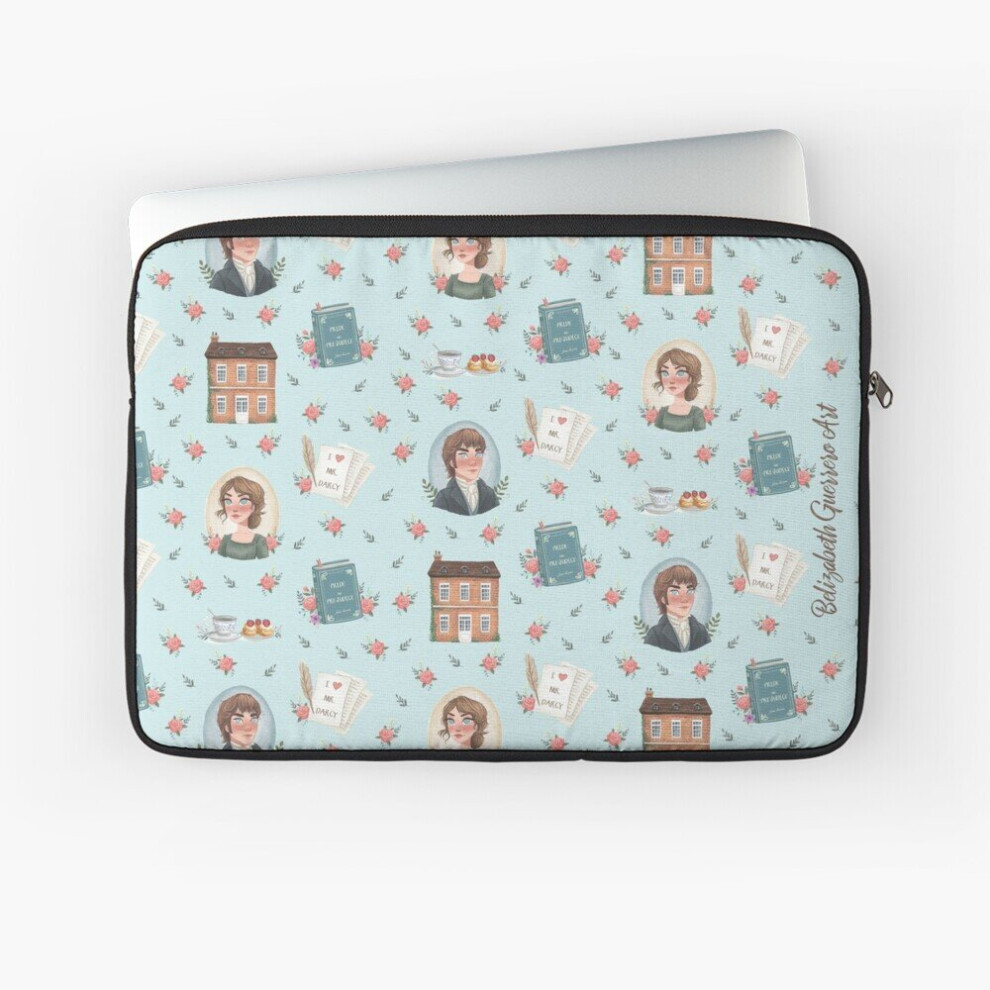 Laptop Sleeve Pride And Prejudice - Jane Austen Inspiration 10 12 13 15 17 Inch Case Notebook Tablet Carrying Bag Cover 7802738454192