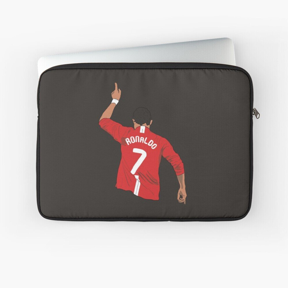 Laptop Sleeve Cristiano Ronaldo Mufc 10 12 13 15 17 Inch Case Notebook Tablet Carrying Bag Cover 7802738441543