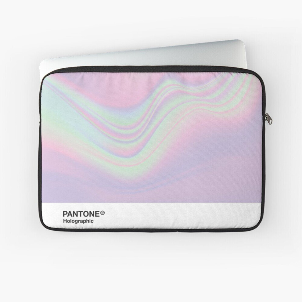 Laptop Sleeve Hipab - Holographic Iridescent Pantone Aesthetic Background 10 12 13 15 17 Inch Case Notebook Tablet Carrying Bag Cover 7802738413816