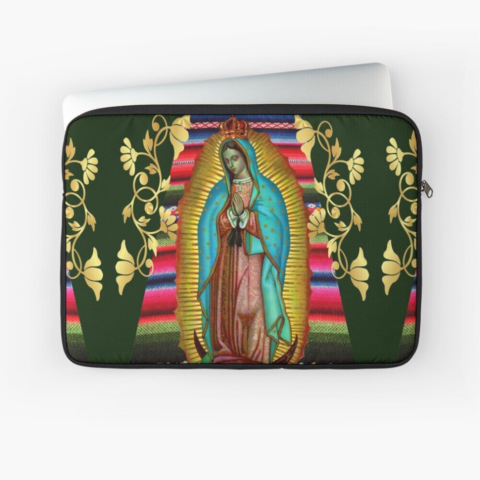 Bearlad Laptop Sleeve Our Lady Of Guadalupe Virgin Mary Zarape 08 10 12 13 15 17 Inch Case Notebook Tablet Carrying Bag Cover