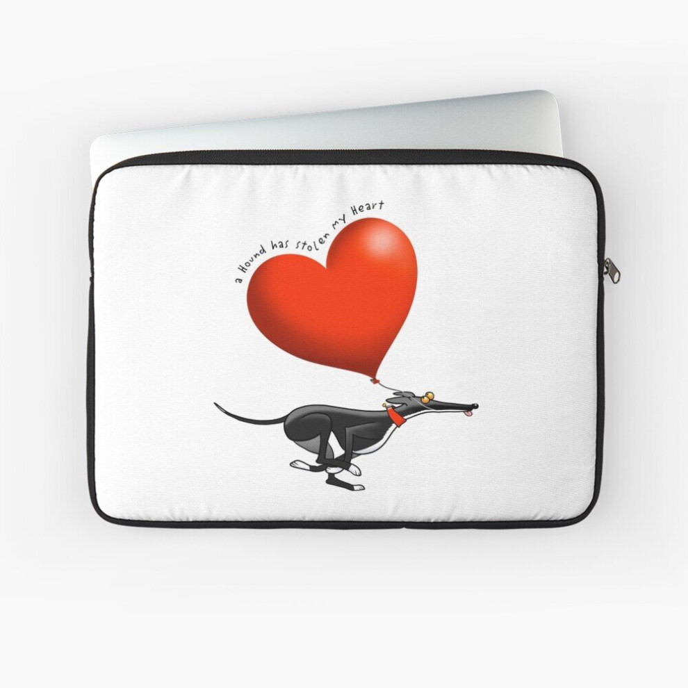 Laptop Sleeve Stolen Heart - Hound 10 12 13 15 17 Inch Case Notebook Tablet Carrying Bag Cover Black 7802738515855