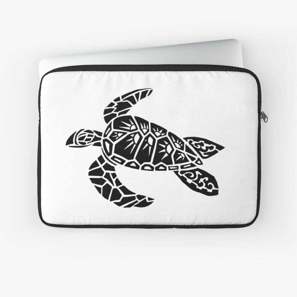 Laptop Sleeve Sea Turtle Tribal Design 10 12 13 15 17 Inch Case Notebook Tablet Carrying Bag Cover 7802738438406
