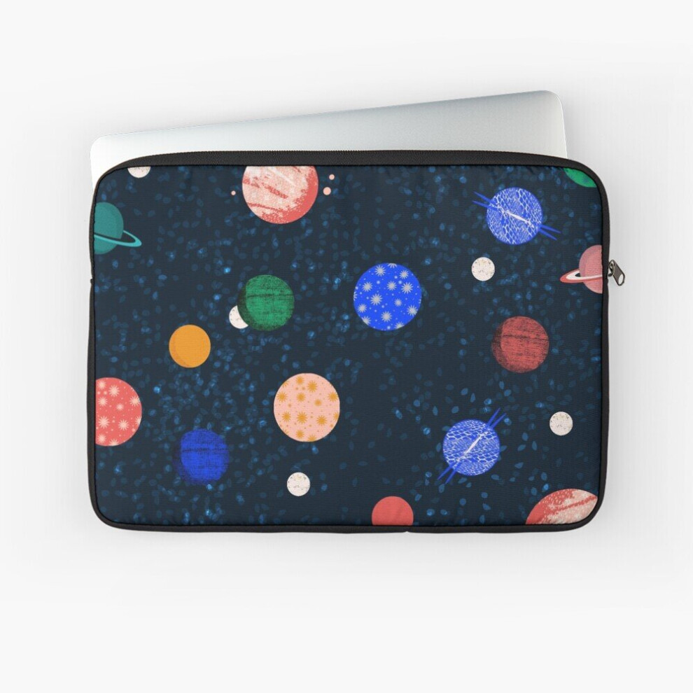 Laptop Sleeve Cosmic Planets By Andrea Lauren 10 12 13 15 17 Inch Case Notebook Tablet Carrying Bag Cover 7802738445244