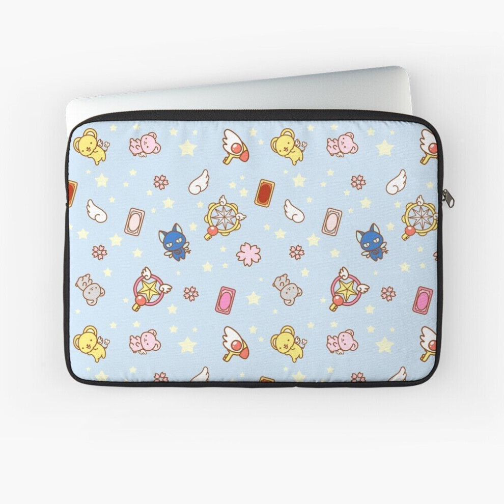 Laptop Sleeve Cardcaptor Sakura Cute Magical Girl Things 10 12 13 15 17 Inch Case Notebook Tablet Carrying Bag Cover Blue 7802738443882