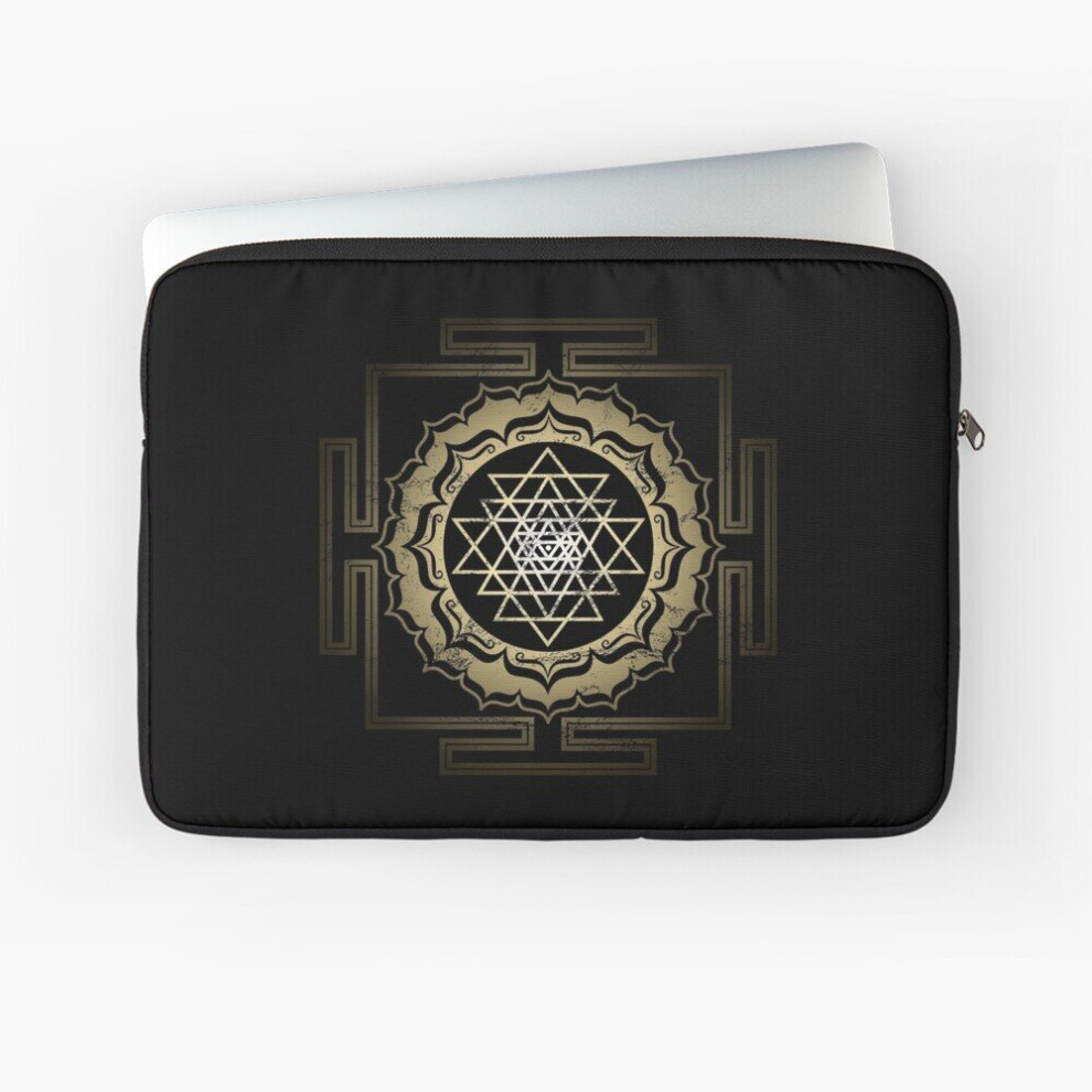 Laptop Sleeve Shri Yantra Lotus Buddhism Yoga 10 12 13 15 17 Inch Case Notebook Tablet Carrying Bag Cover 7802738511444