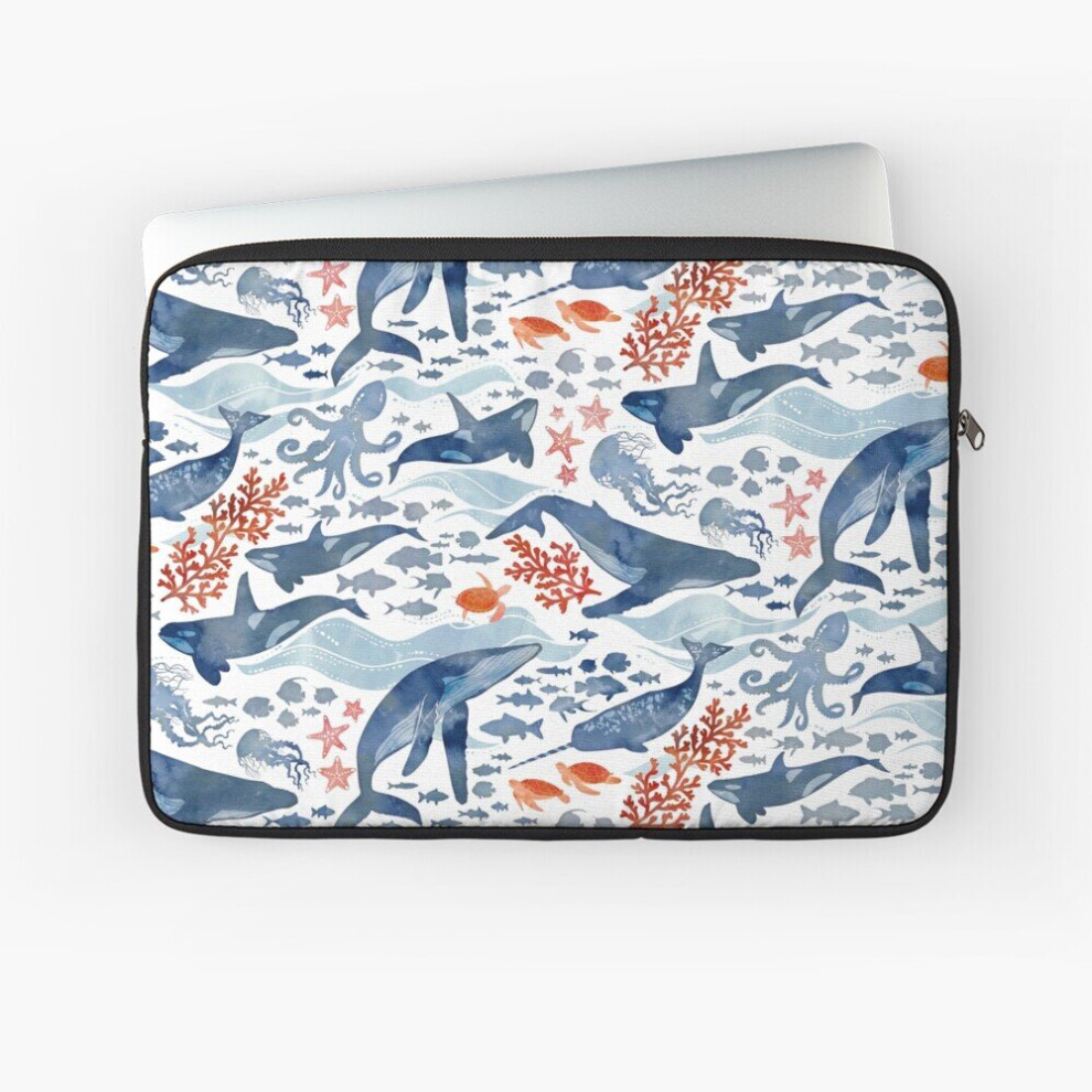 Laptop Sleeve Ocean Life 10 12 13 15 17 Inch Case Notebook Tablet Carrying Bag Cover 7802738494273