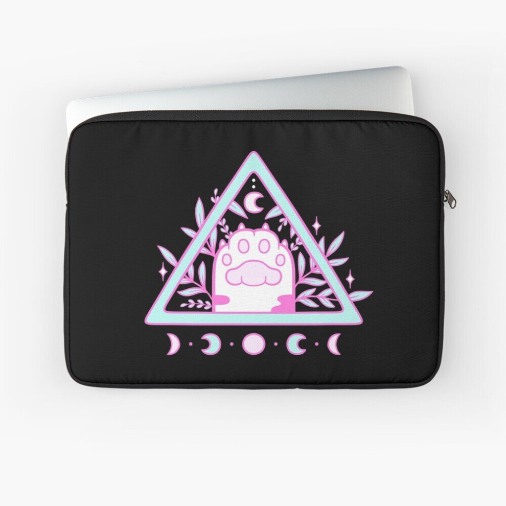 Laptop Sleeve Witchy Cat Paw Nikury 10 12 13 15 17 Inch Case Notebook Tablet Carrying Bag Cover Black 7802738420876