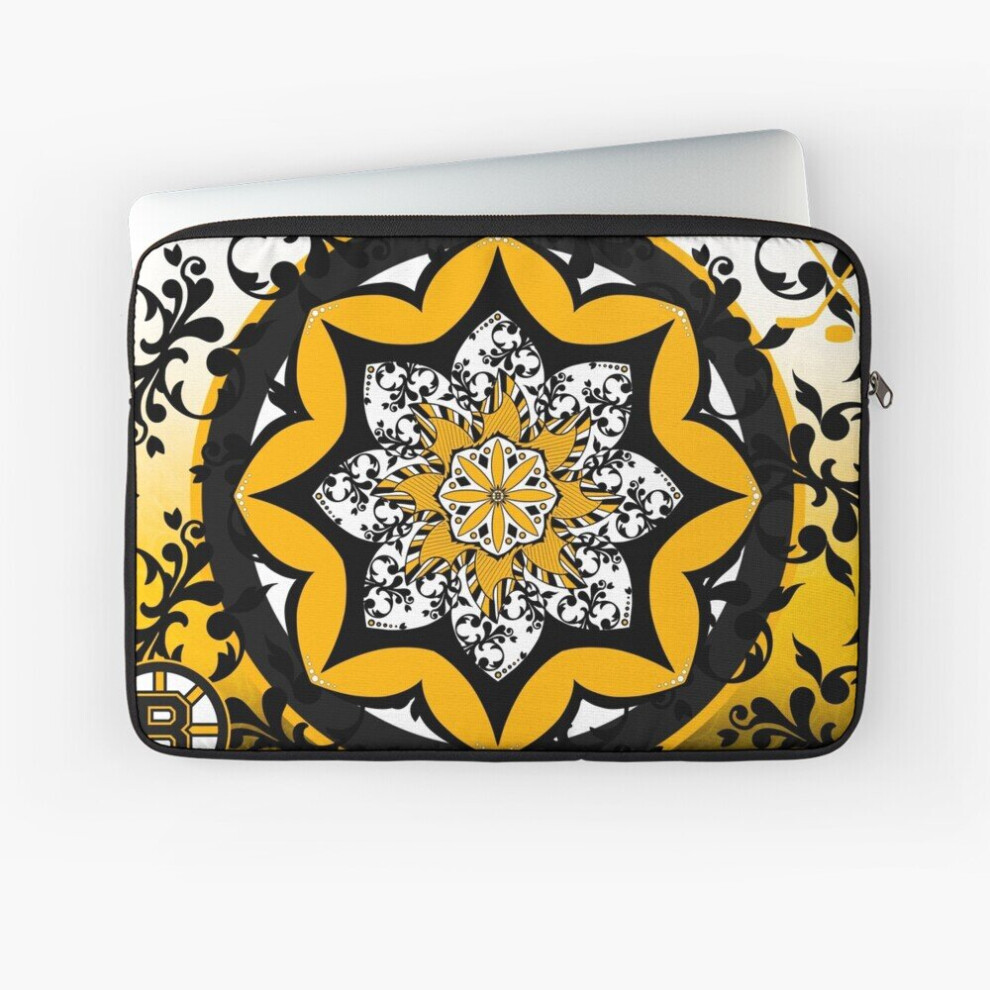 Laptop Sleeve Bruins Mandala 10 12 13 15 17 Inch Case Notebook Tablet Carrying Bag Cover 7802738492224