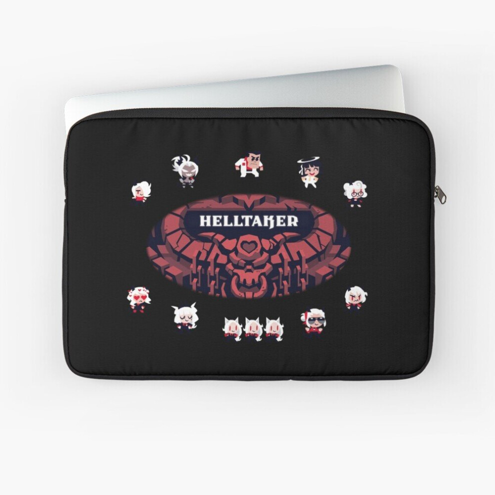 Laptop Sleeve Helltaker Logo And Characters Chibi 10 12 13 15 17 Inch Case Notebook Tablet Carrying Bag Cover 7802738448535