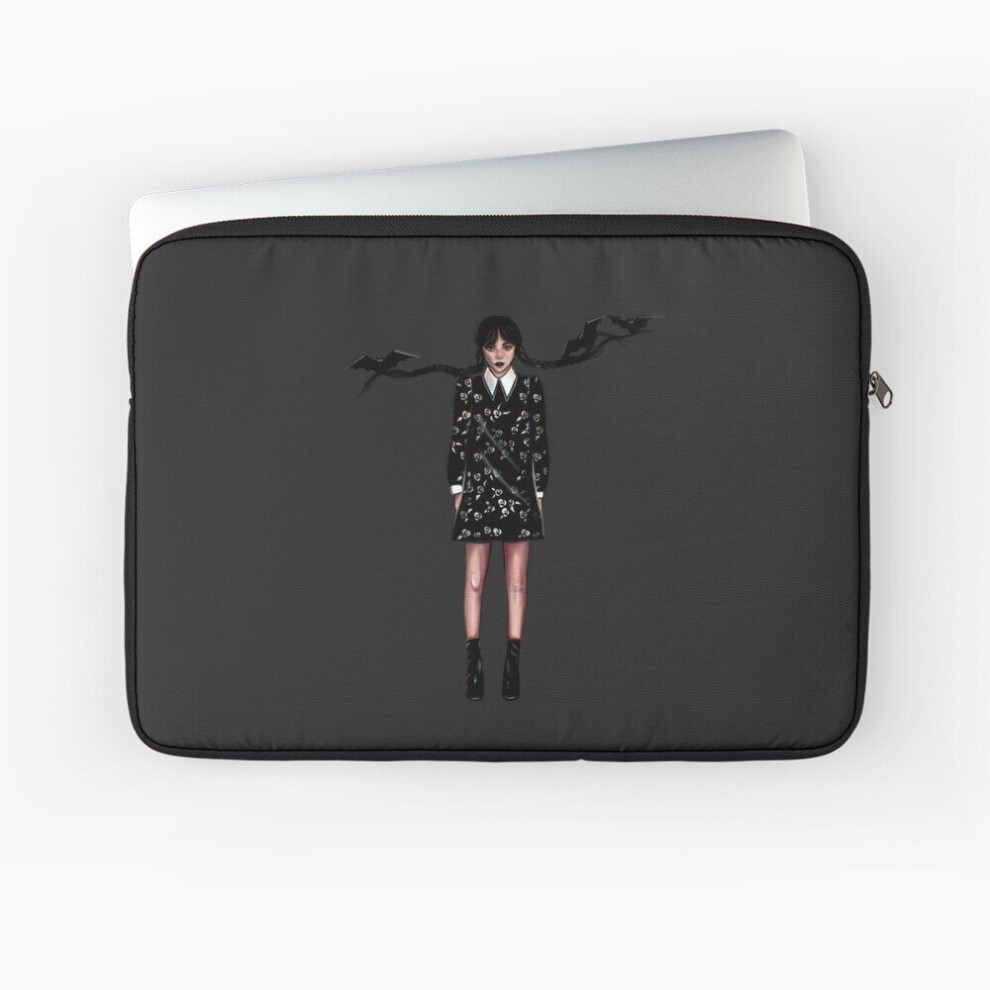 Laptop Sleeve Wednesday Friday Addams 10 12 13 15 17 Inch Case Notebook Tablet Carrying Bag Cover 7802738423280