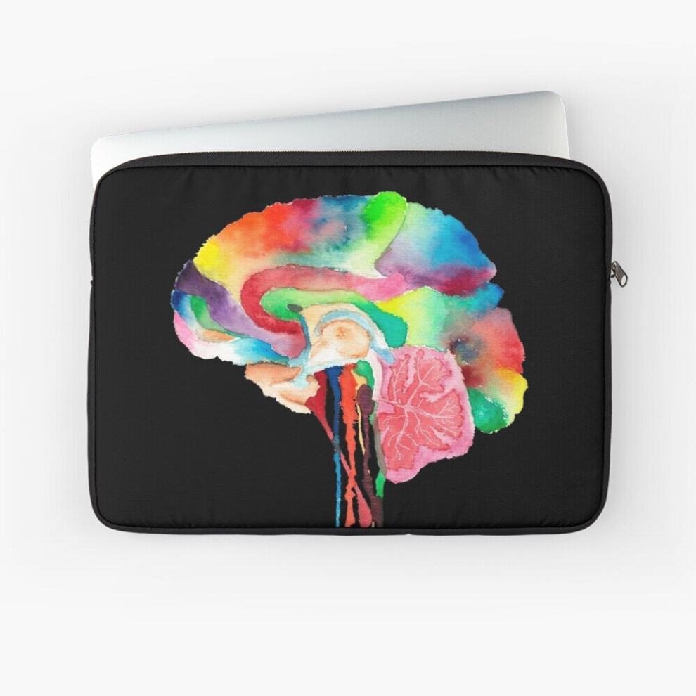 Laptop Sleeve Colorful Brain 10 12 13 15 17 Inch Case Notebook Tablet Carrying Bag Cover 7802738430363
