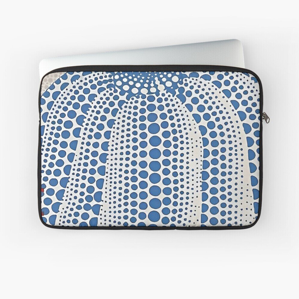 Laptop Sleeve Yayoi Kusama - Abstract Pumpkin 10 12 13 15 17 Inch Case Notebook Tablet Carrying Bag Cover Blue 7802738416756