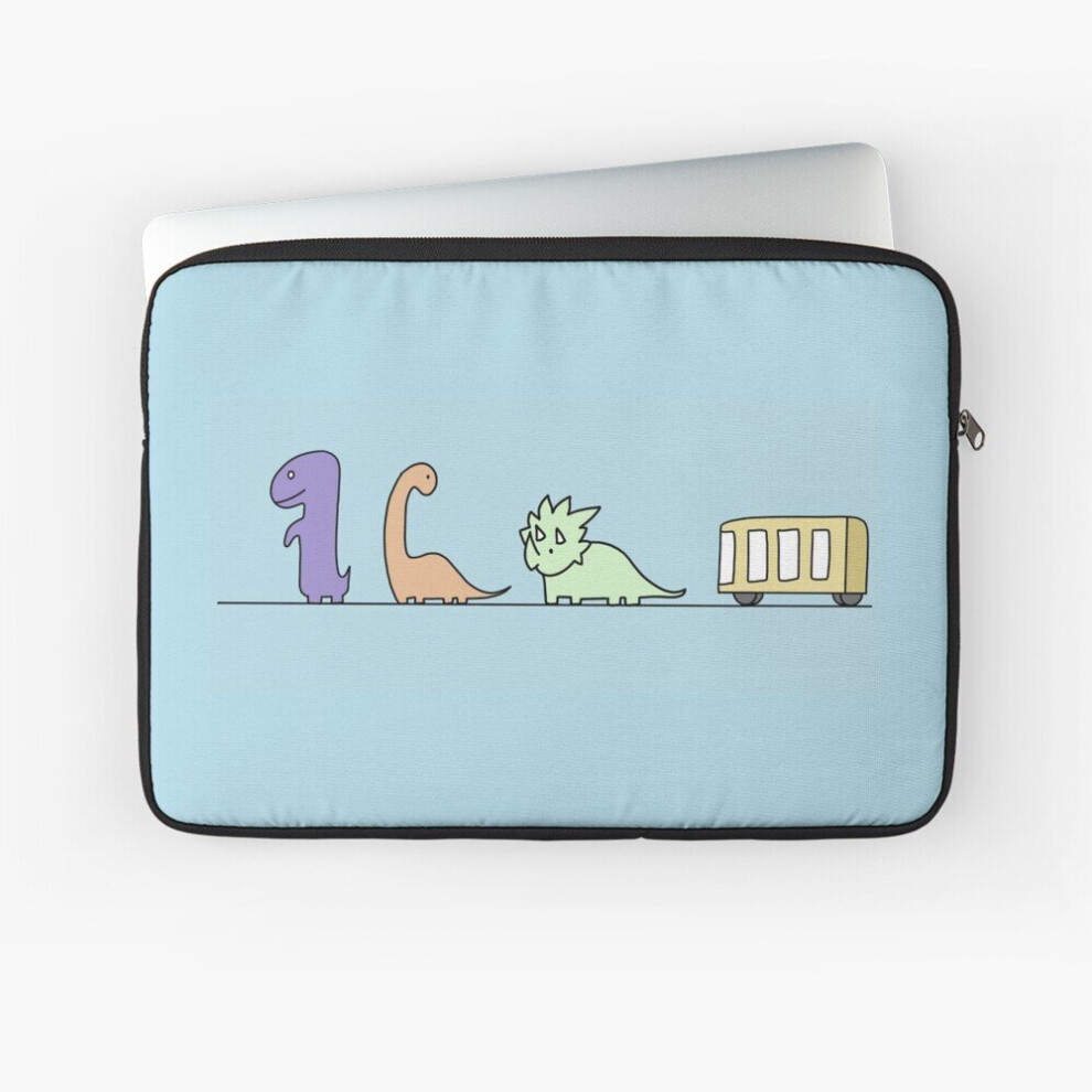 Laptop Sleeve Dinosaur Crossing 10 12 13 15 17 Inch Case Notebook Tablet Carrying Bag Cover 7802738445367