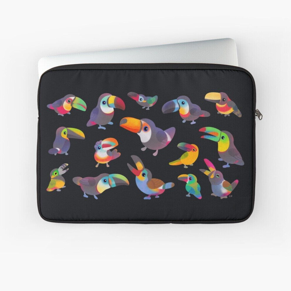 Laptop Sleeve Toucan 10 12 13 15 17 Inch Case Notebook Tablet Carrying Bag Cover 7802738505078
