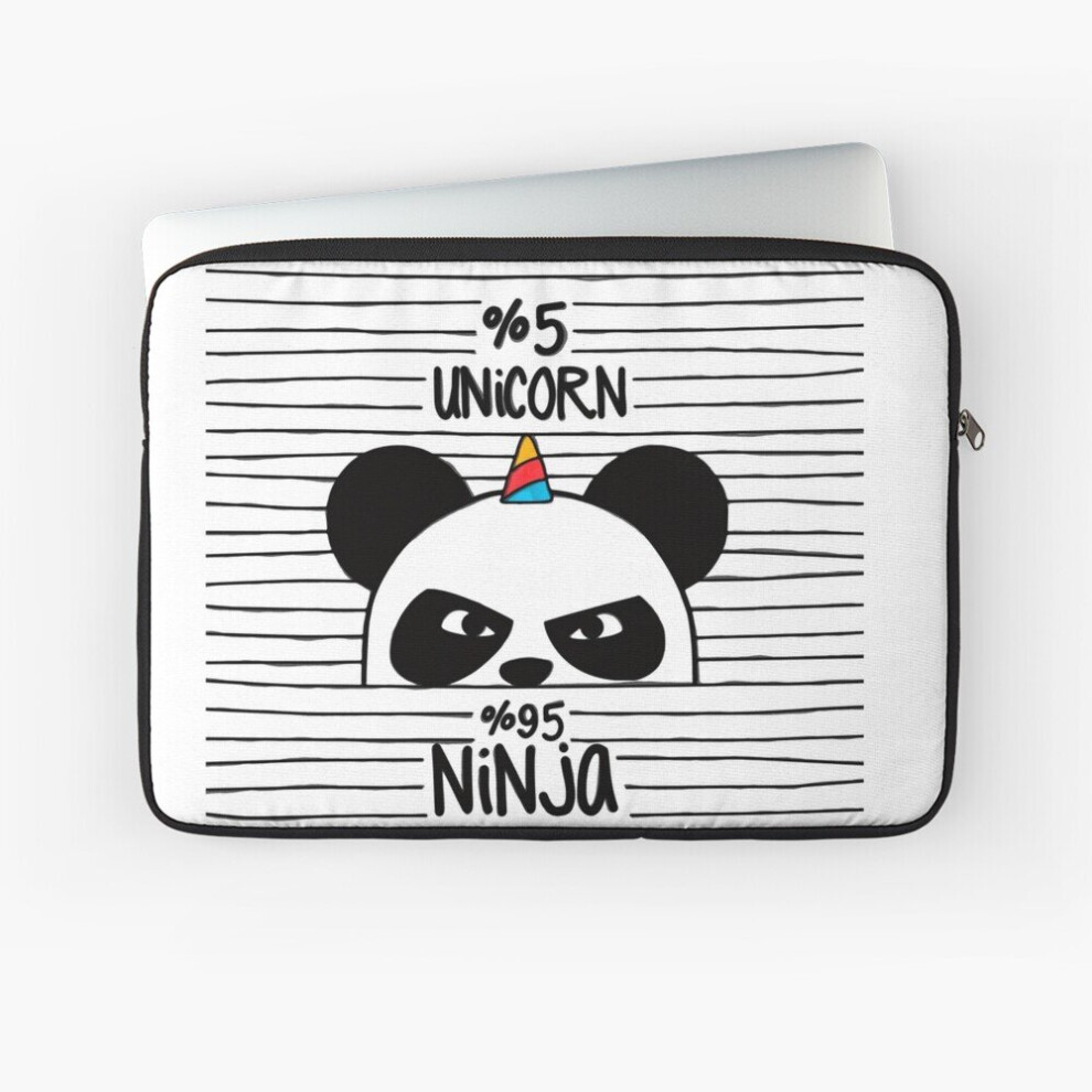 Laptop Sleeve Ninja Panda 10 12 13 15 17 Inch Case Notebook Tablet Carrying Bag Cover 7802738460070