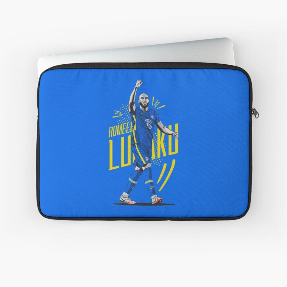 Laptop Sleeve Romelu Lukaku Illustration 10 12 13 15 17 Inch Case Notebook Tablet Carrying Bag Cover 7802738502251