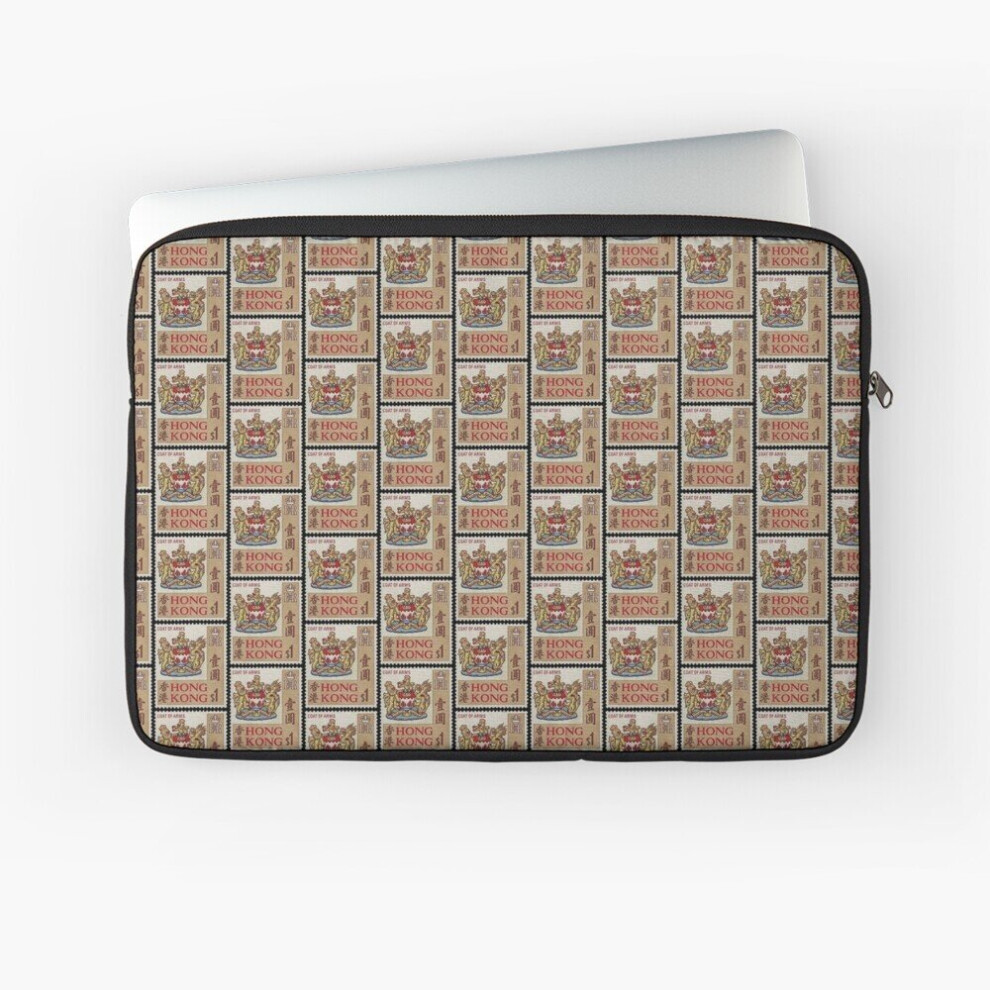 Laptop Sleeve Hong Kong 1968 Coat Of Arms $1 Stamp 10 12 13 15 17 Inch Case Notebook Tablet Carrying Bag Cover 7802738493689