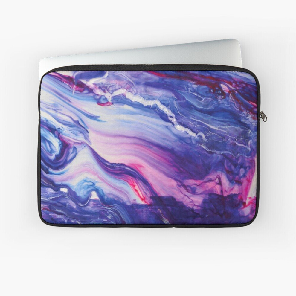 Laptop Sleeve Tranquil Swirls Hybrid Painting 10 12 13 15 17 Inch Case Notebook Tablet Carrying Bag Cover 7802738469035