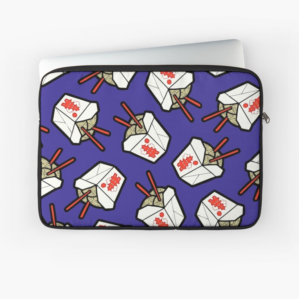 Laptop Sleeve Take-Out Noodles Box Pattern 10 12 13 15 17 Inch Case Notebook Tablet Carrying Bag Cover 7802738418002