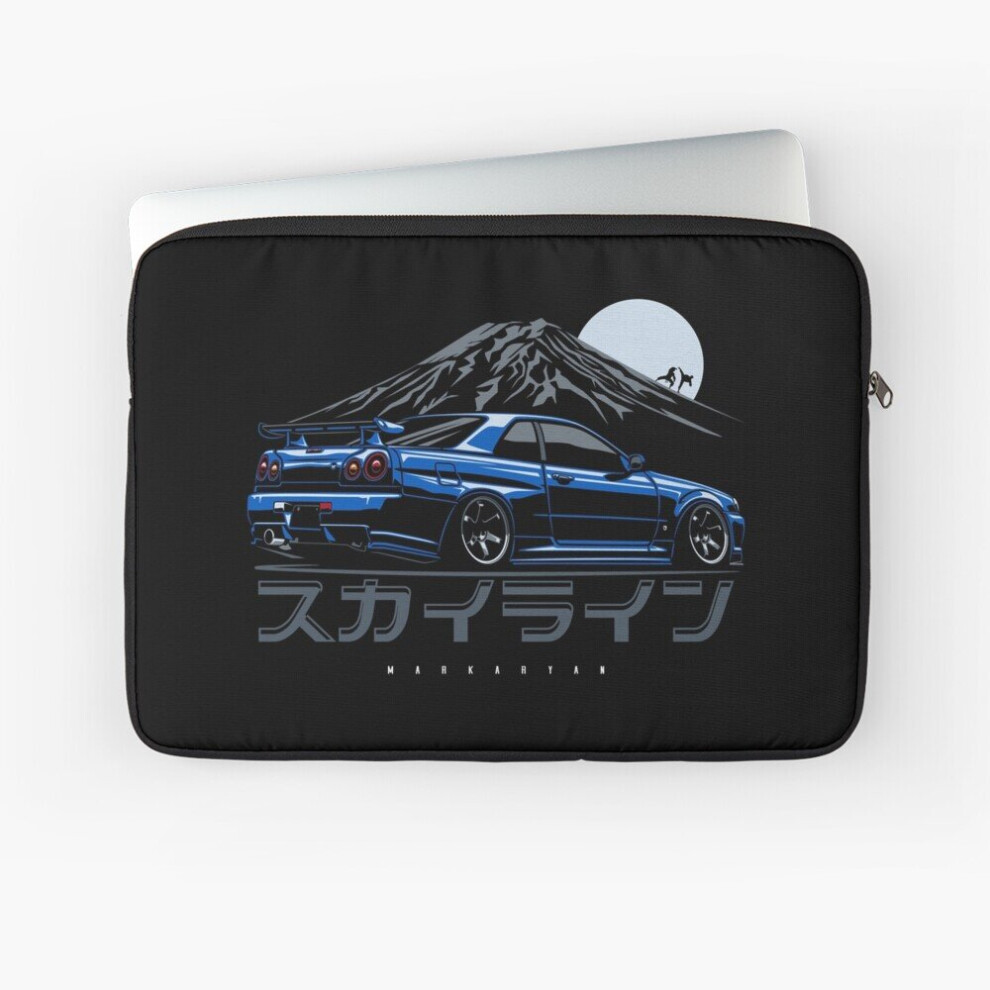 Laptop Sleeve Skyline Gtr R34 10 12 13 15 17 Inch Case Notebook Tablet Carrying Bag Cover 7802738434880