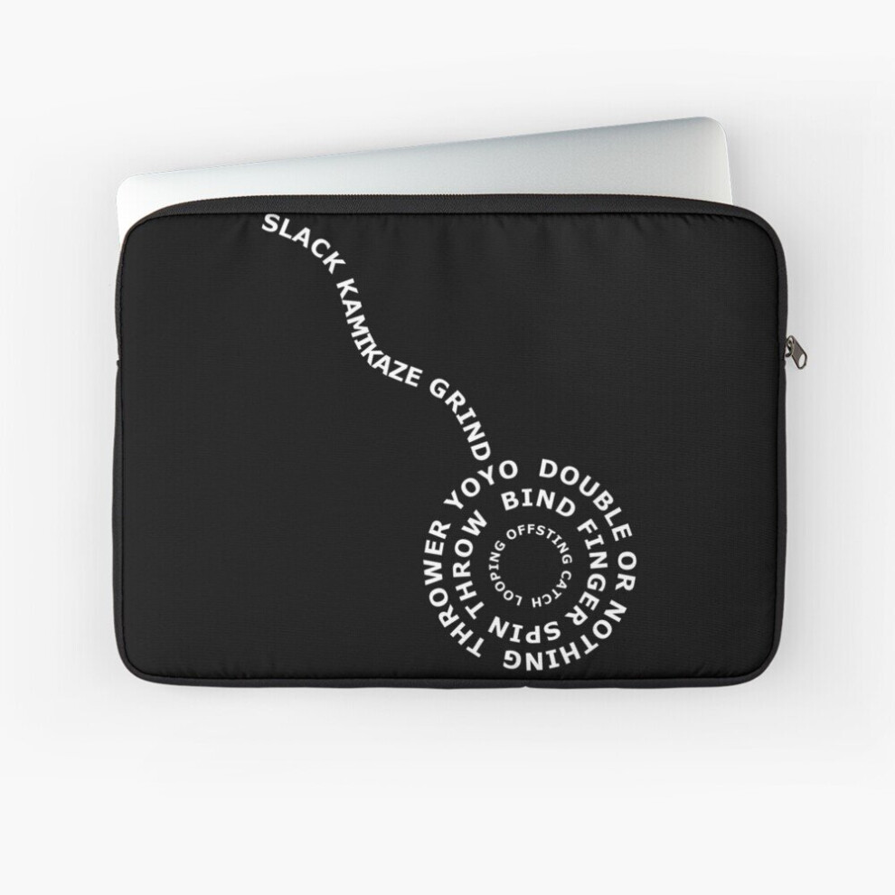Laptop Sleeve Yoyo Words 10 12 13 15 17 Inch Case Notebook Tablet Carrying Bag Cover 7802738483376