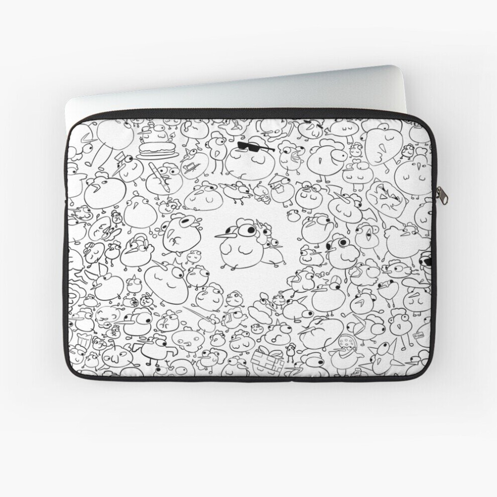 Laptop Sleeve Chicken (Wb) 10 12 13 15 17 Inch Case Notebook Tablet Carrying Bag Cover 7802738474961