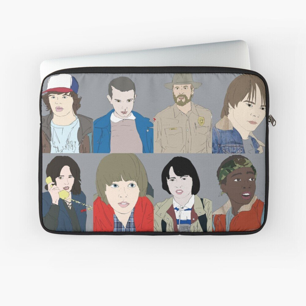 Bearlad Laptop Sleeve Stranger Things 10 12 13 15 17 Inch Case Notebook Tablet Carrying Bag Cover