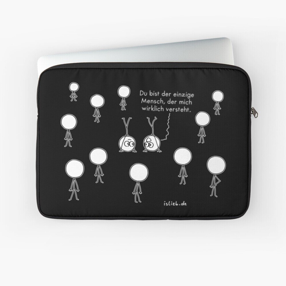 Laptop Sleeve Understood Islieb-Comic 10 12 13 15 17 Inch Case Notebook Tablet Carrying Bag Cover 7802738478631