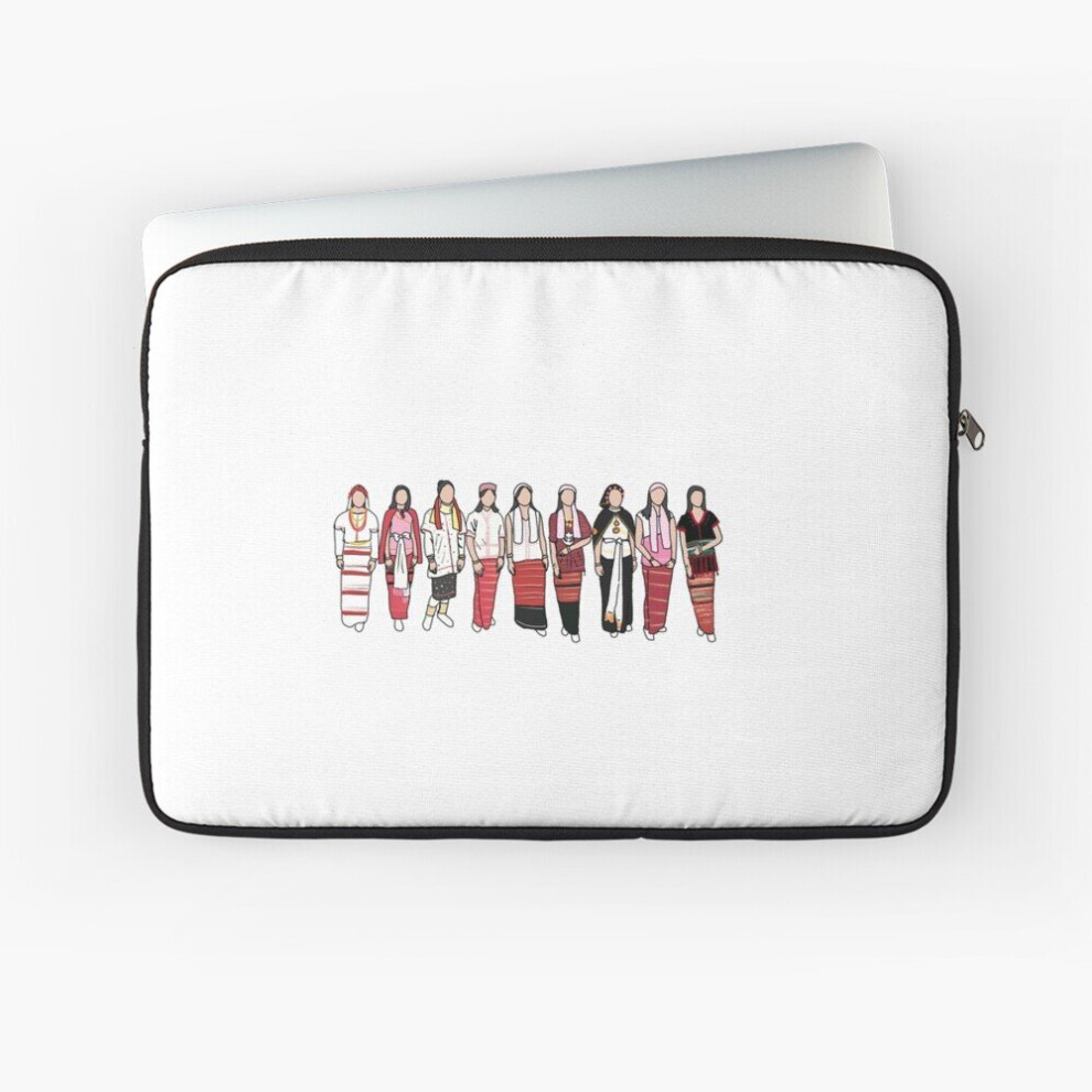 Laptop Sleeve Karenni Tribal Ladies 10 12 13 15 17 Inch Case Notebook Tablet Carrying Bag Cover 7802738497298