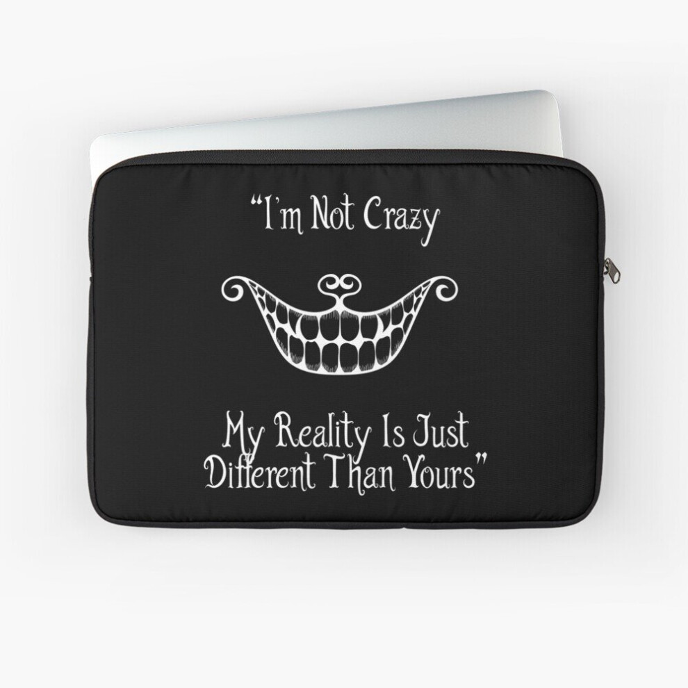 Laptop Sleeve Cheshire Cat's Quote 10 12 13 15 17 Inch Case Notebook Tablet Carrying Bag Cover 7802738462340