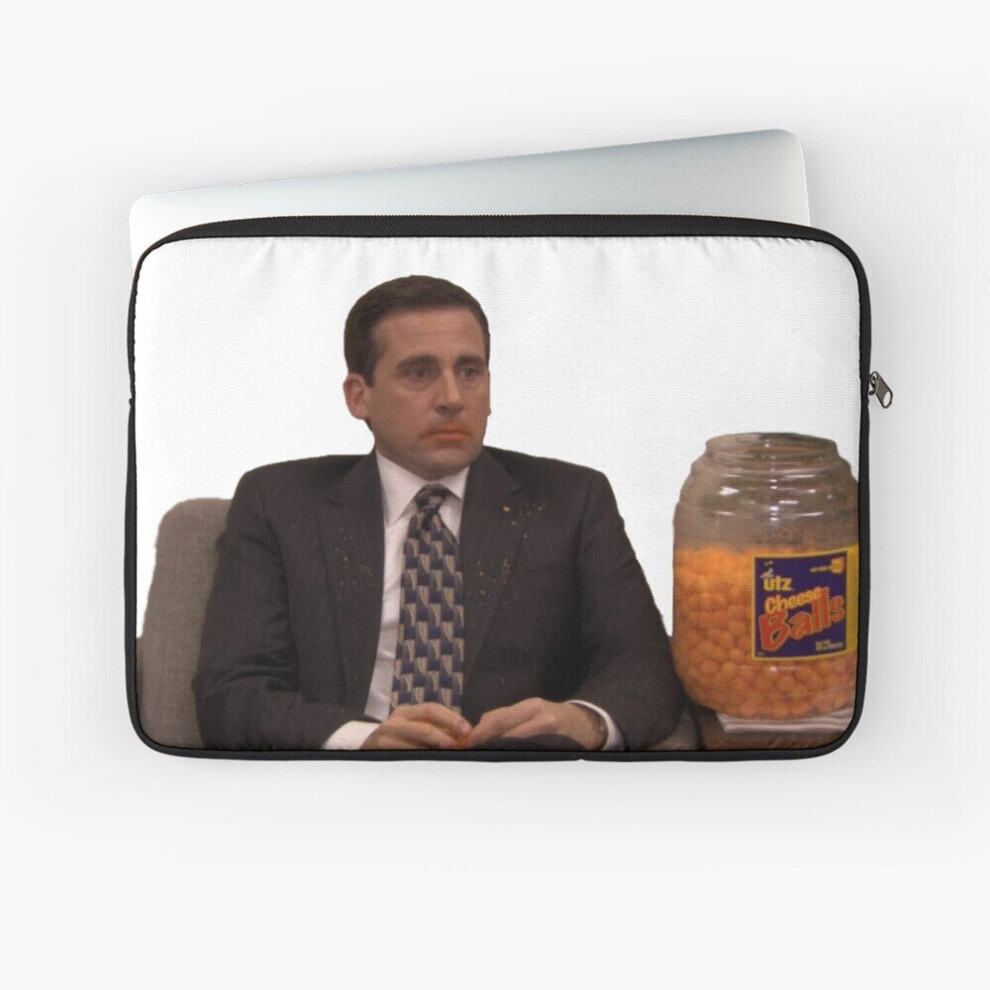 Laptop Sleeve Michael Scott Cheesy Poofs 10 12 13 15 17 Inch Case Notebook Tablet Carrying Bag Cover 7802738422757