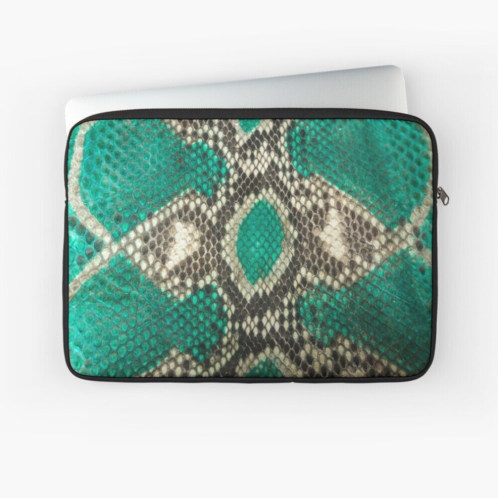 Laptop Sleeve Regal Emerald And Snakeskin 10 12 13 15 17 Inch Case Notebook Tablet Carrying Bag Cover Brown 7802738450897