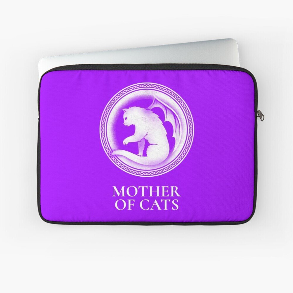 Laptop Sleeve Mother Of Cats - Cat Dragon Wing 10 12 13 15 17 Inch Case Notebook Tablet Carrying Bag Cover 7802738507997