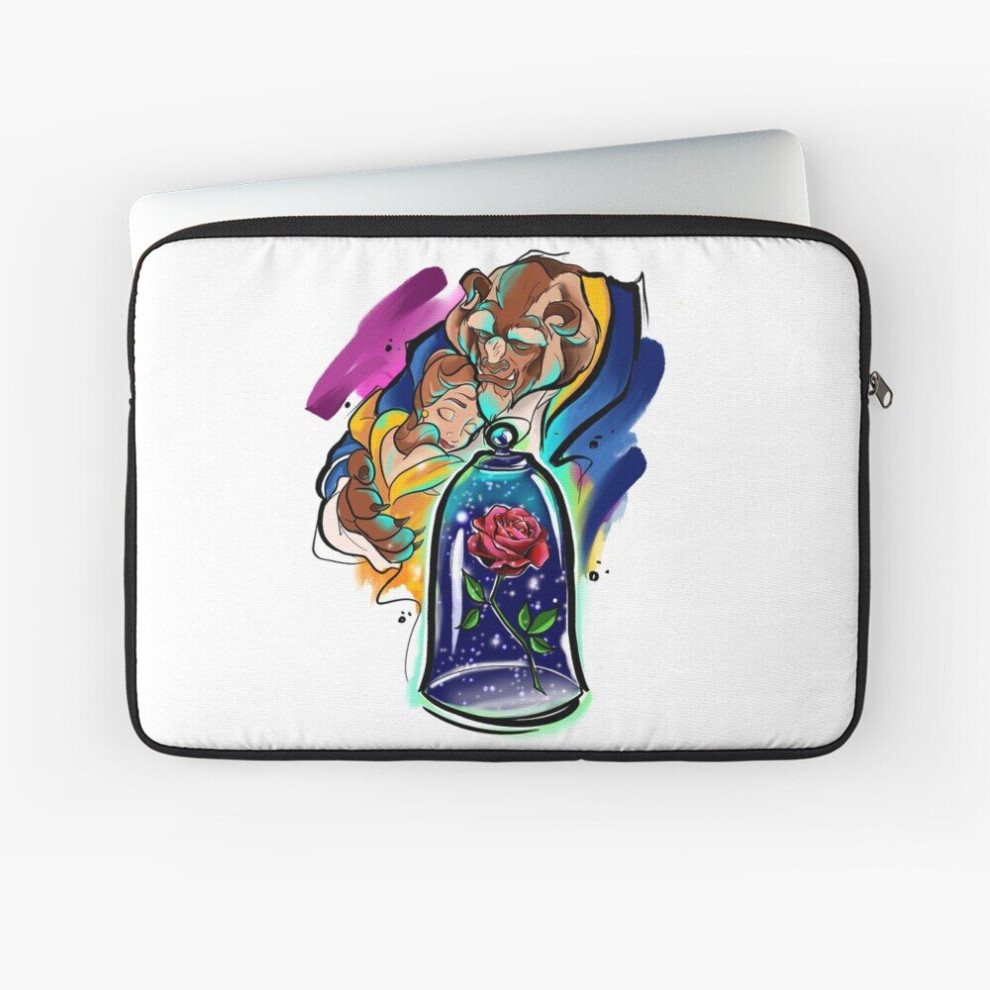 Laptop Sleeve Beauty And The Beast 10 12 13 15 17 Inch Case Notebook Tablet Carrying Bag Cover 7802738472448