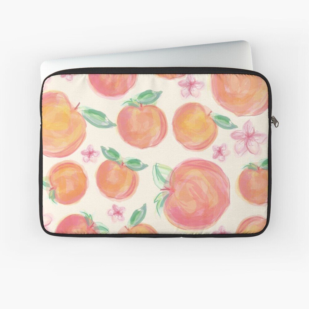 Laptop Sleeve Peaches Botanical 10 12 13 15 17 Inch Case Notebook Tablet Carrying Bag Cover 7802738422368