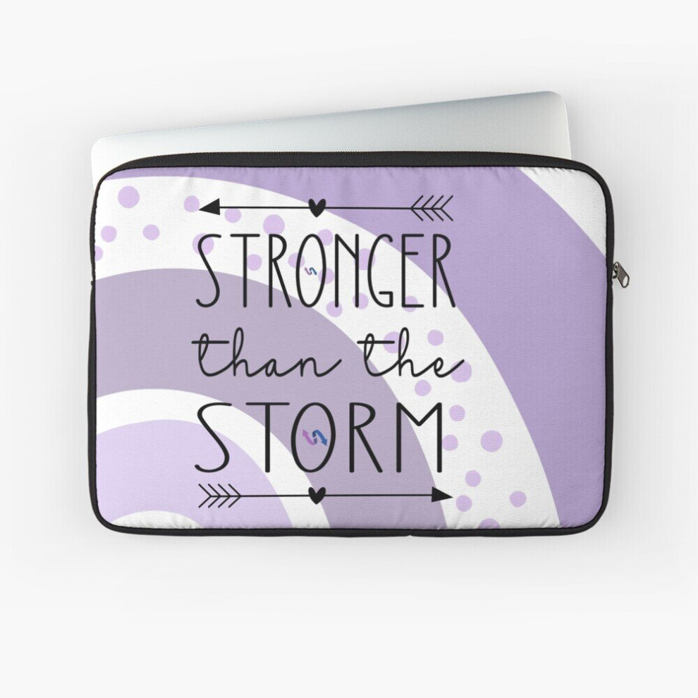 Laptop Sleeve Stronger Than The Storm 10 12 13 15 17 Inch Case Notebook Tablet Carrying Bag Cover 7802738480177