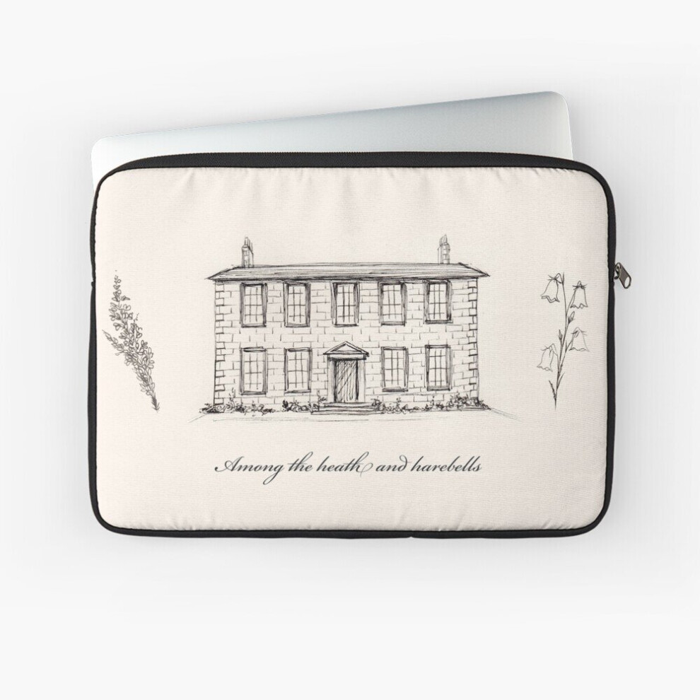 Laptop Sleeve Bronte Parsonage 'Among The Heath And Harebells' 10 12 13 15 17 Inch Case Notebook Tablet Carrying Bag Cover 7802738465471