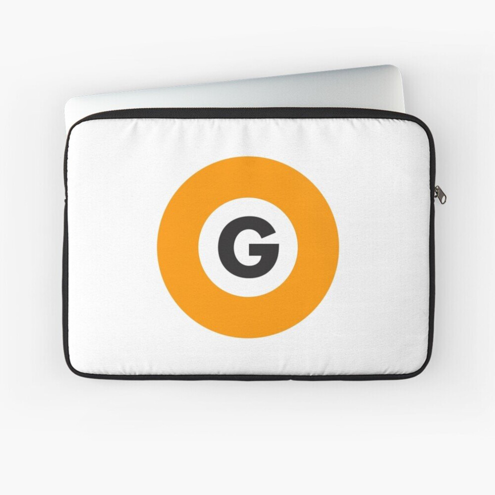 Laptop Sleeve Tokyo Metro Ginza Line Logo 10 12 13 15 17 Inch Case Notebook Tablet Carrying Bag Cover 7802738441871