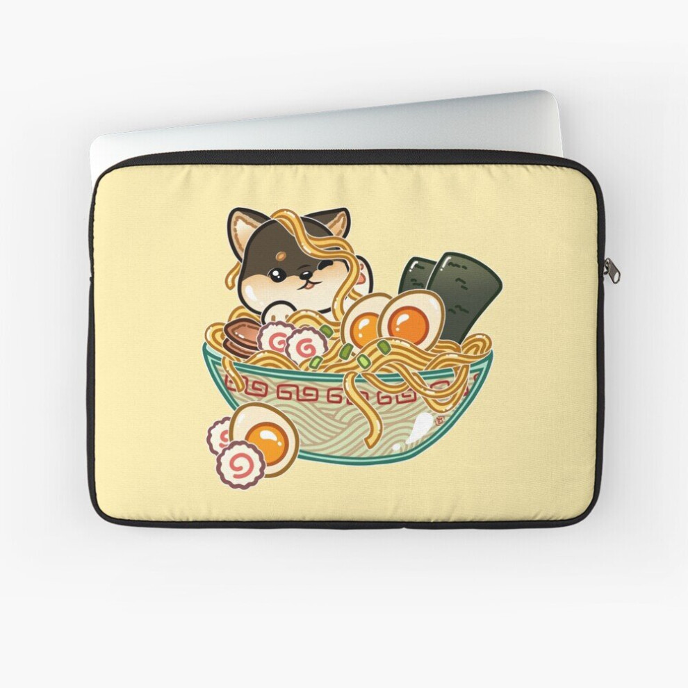 Laptop Sleeve Shiba Ramen Bowl 10 12 13 15 17 Inch Case Notebook Tablet Carrying Bag Cover 7802738427103