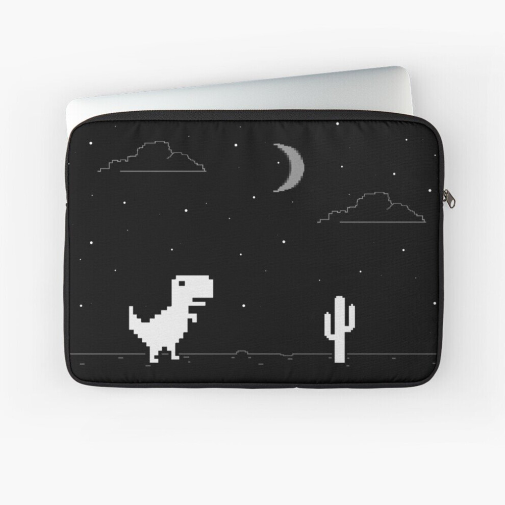 Laptop Sleeve Night Offline T-Rex Game 10 12 13 15 17 Inch Case Notebook Tablet Carrying Bag Cover 7802738482607