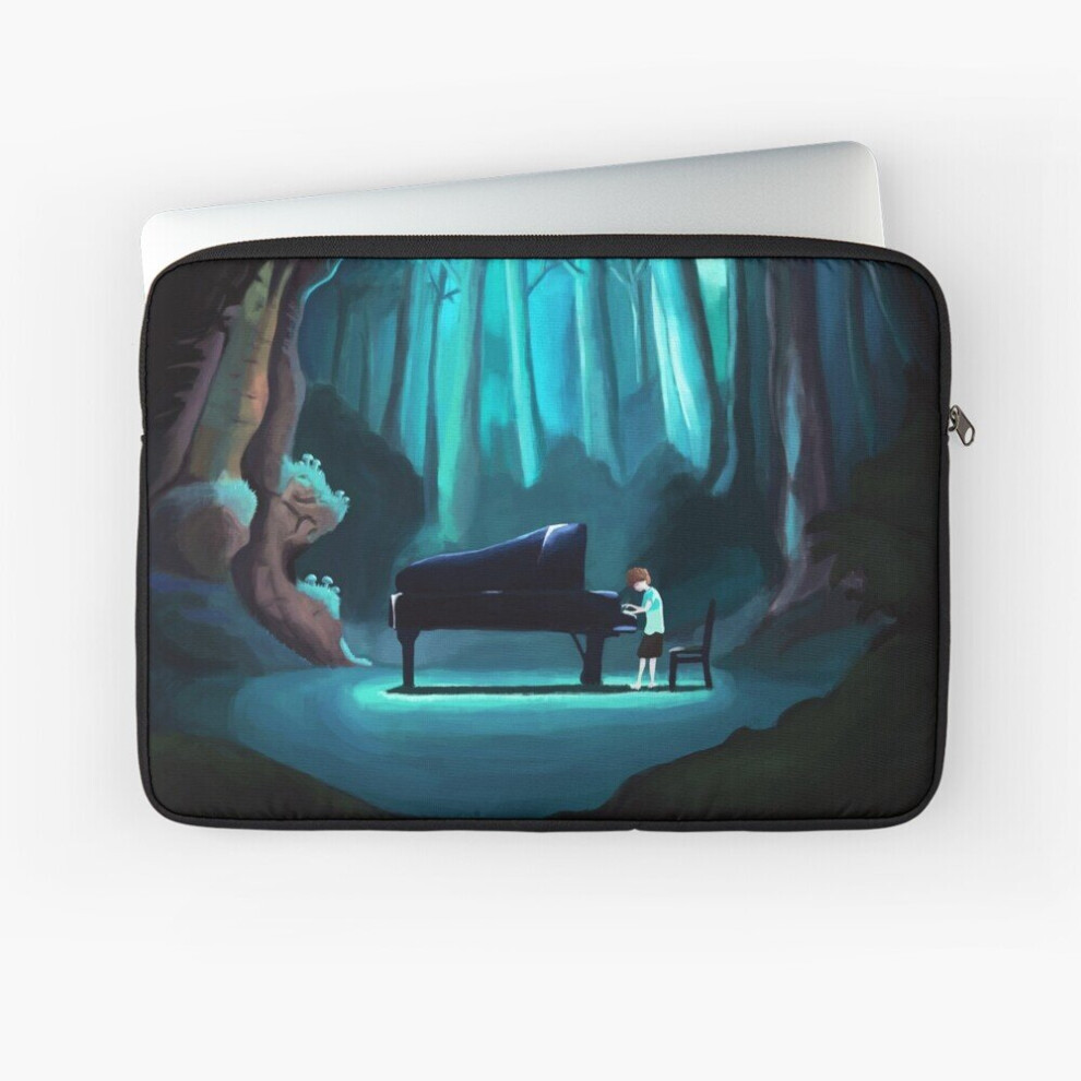 Laptop Sleeve Piano In The Forest 10 12 13 15 17 Inch Case Notebook Tablet Carrying Bag Cover 7802738447507