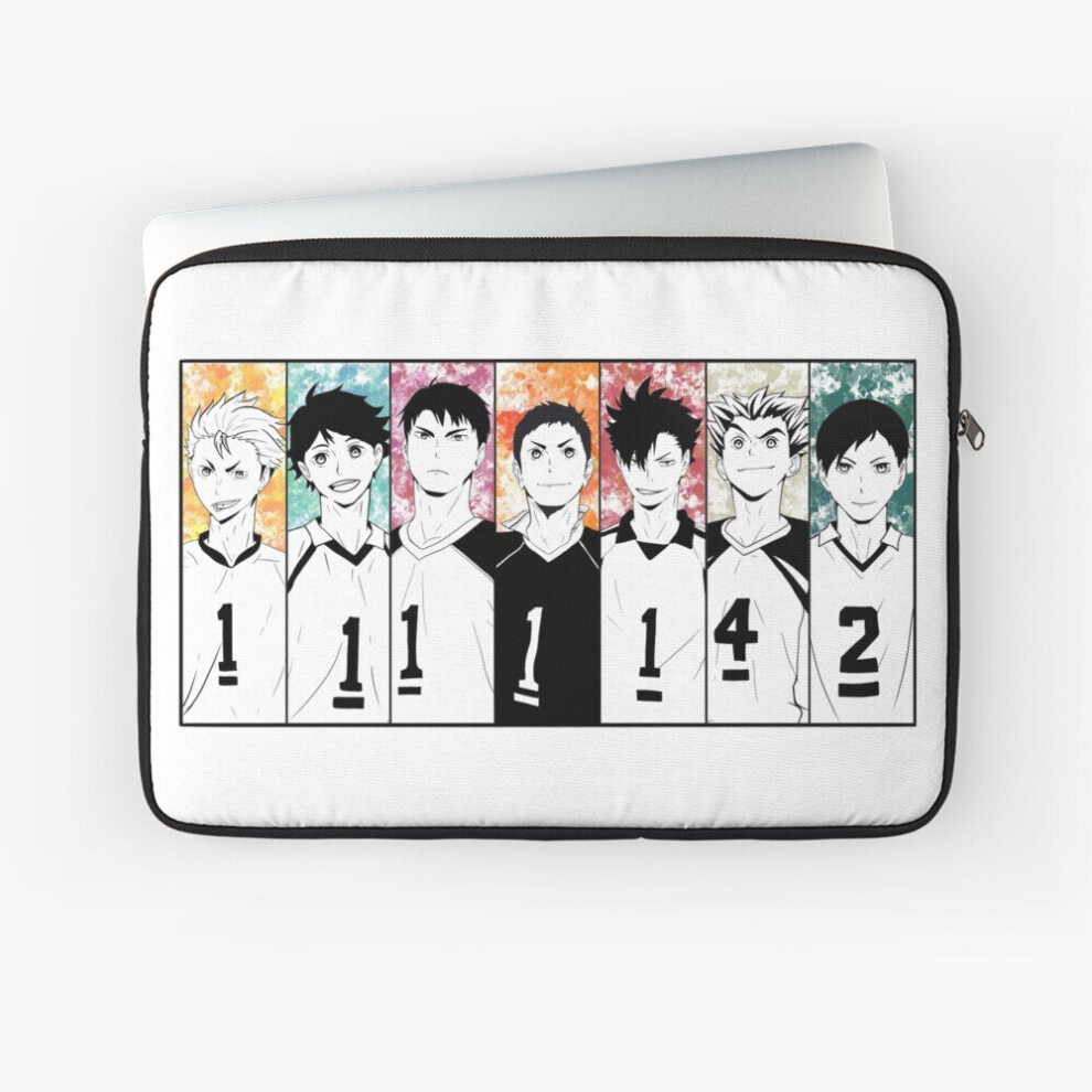 Laptop Sleeve Haikyuu -Tain Squad 10 12 13 15 17 Inch Case Notebook Tablet Carrying Bag Cover 7802738445688